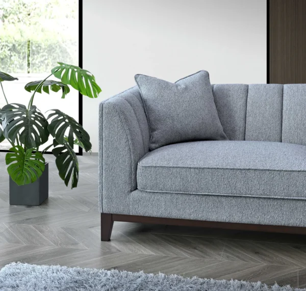 Aluxo Cooper 3 Seater Sofa in Dolphin Boucle - Image 3