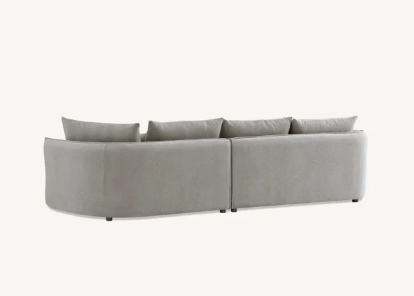 Aluxo Rubin Corner Chaise in Pebble Boucle - Image 8