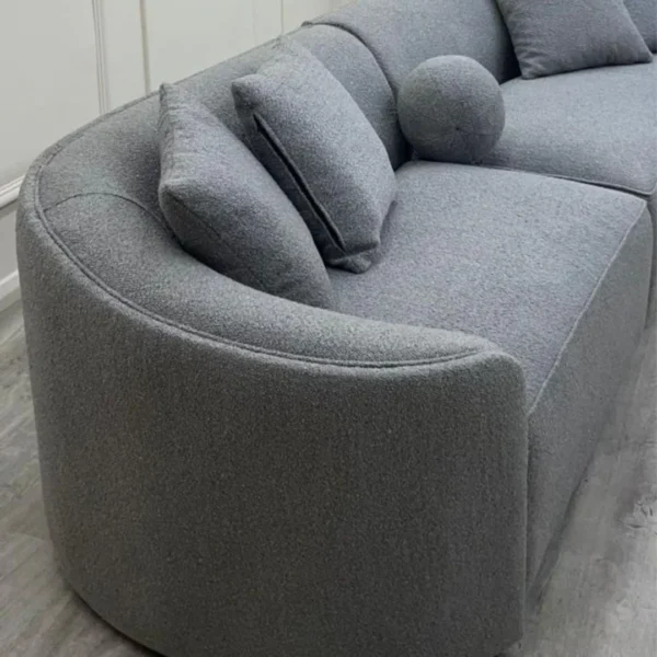 The Pebble Boucle Sofa - Image 3