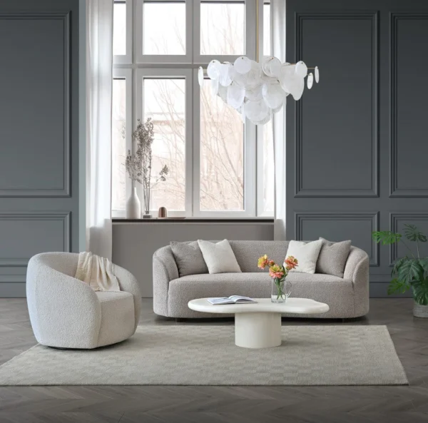 Aluxo Nolita Boucle Teddy Sofa