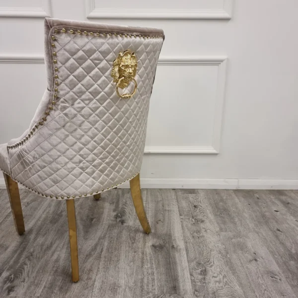 Bentley Gold Dining Chair - Image 2